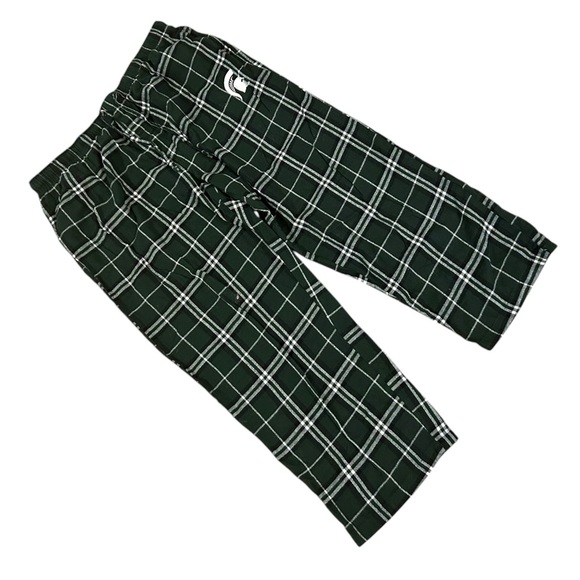 Michigan State Spartans Men’s Pajama Pants Sleep Lounge XXL 2X Pockets plaid - Picture 1 of 4